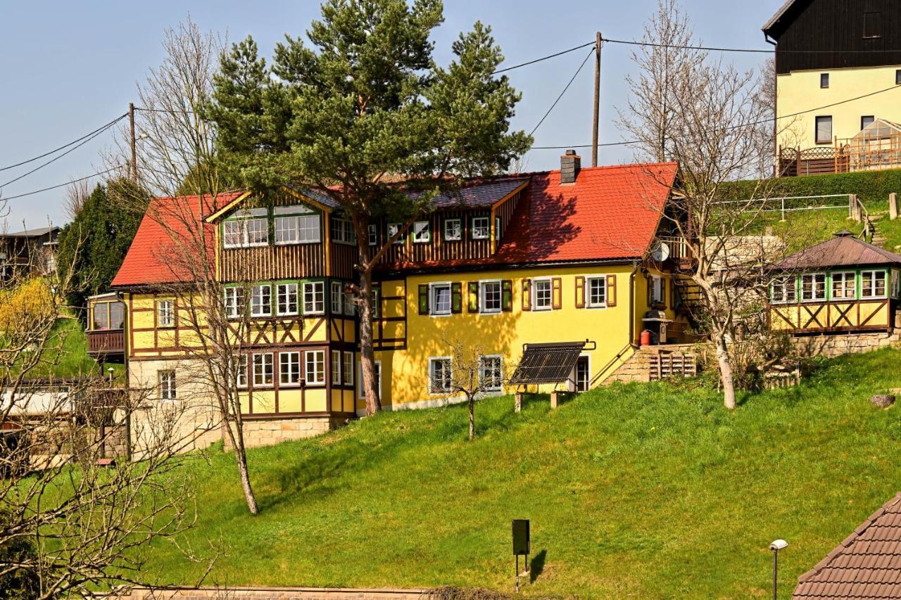 Loft Am Malerweg Appartement Reinhardtsdorf-Schona Buitenkant foto